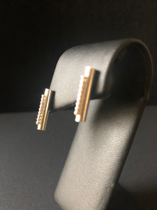 Swinger stud earrings